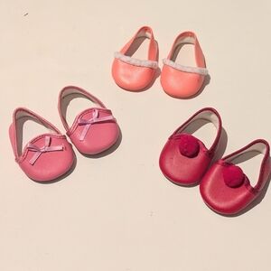 American Girl Kit Three Slipper Sets: Nightgown, One Piece, Beach